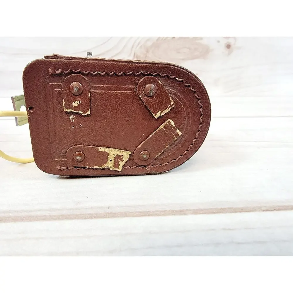 Vintage 60s Ferrania Flash in Original Case Made in Italy